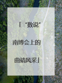 “数说”南博会上的曲靖风采