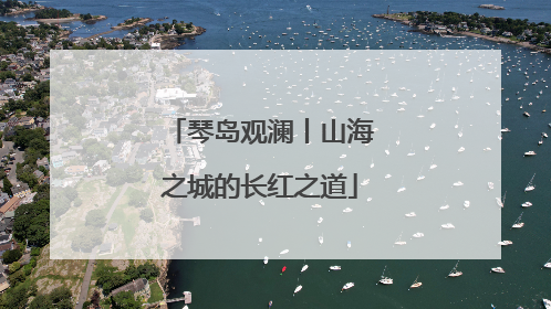 琴岛观澜丨山海之城的长红之道