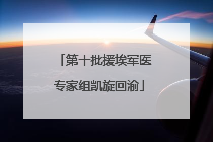 第十批援埃军医专家组凯旋回渝