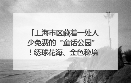 上海市区藏着一处人少免费的“童话公园”！绣球花海、金色秘境……地铁直达→