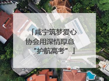 咸宁筑梦爱心协会用深情厚意“护航高考”