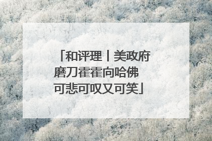 和评理丨美政府磨刀霍霍向哈佛 可悲可叹又可笑