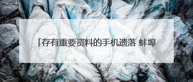 存有重要资料的手机遗落 蚌埠泊管员“拾金不昧”获赠锦旗