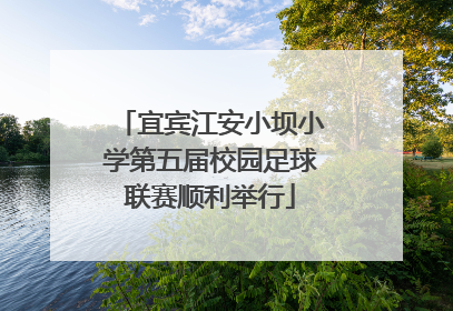 宜宾江安小坝小学第五届校园足球联赛顺利举行