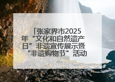 张家界市2025年“文化和自然遗产日”非遗宣传展示暨“非遗购物节”活动在慈利县盛大启幕