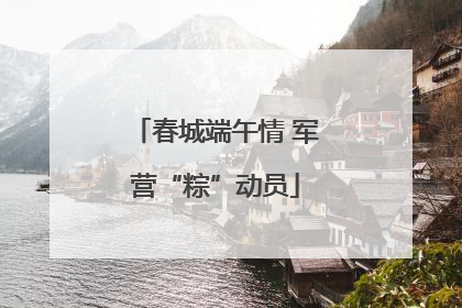 春城端午情 军营“粽”动员