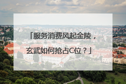 服务消费风起金陵，玄武如何抢占C位？