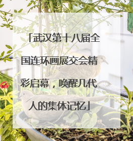 武汉第十八届全国连环画展交会精彩启幕，唤醒几代人的集体记忆
