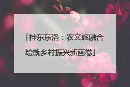 桂东东洛：农文旅融合绘就乡村振兴新画卷