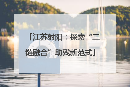 江苏射阳：探索“三链融合”助残新范式