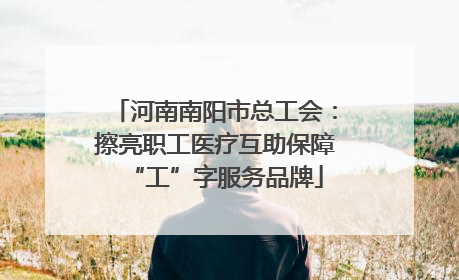 河南南阳市总工会：擦亮职工医疗互助保障“工”字服务品牌