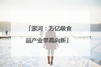 漯河：万亿级食品产业攀高向新