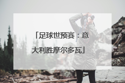 足球世预赛：意大利胜摩尔多瓦