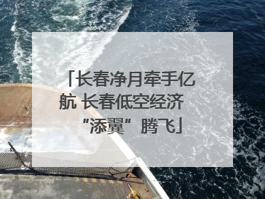 长春净月牵手亿航 长春低空经济“添翼”腾飞