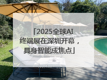 2025全球AI终端展在深圳开幕，具身智能成焦点